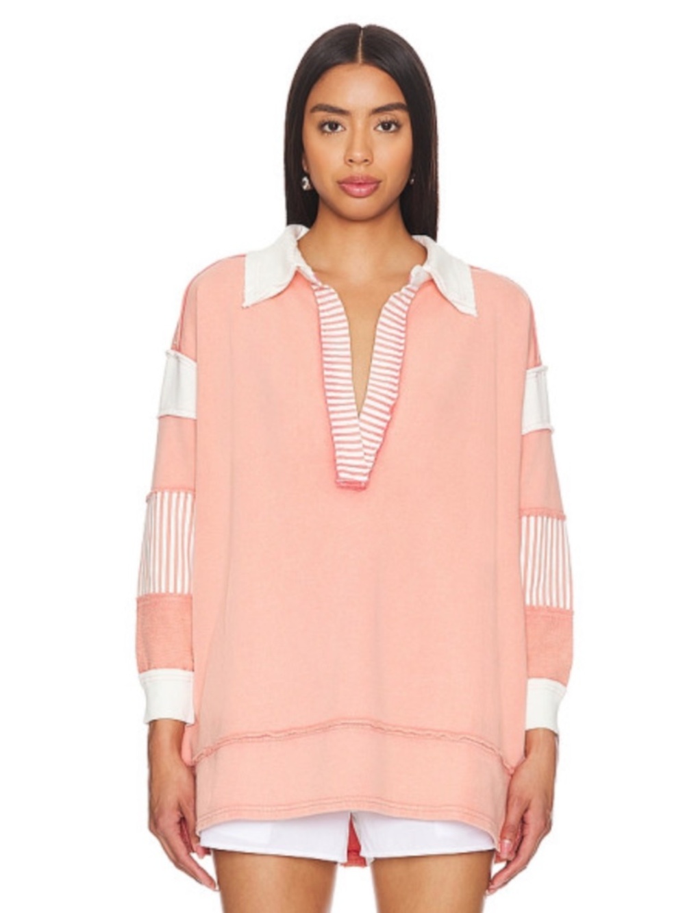 ❌ NO LONGER AVAILABLE | Free People "Clean Prep" Polo Sweatshirt, S